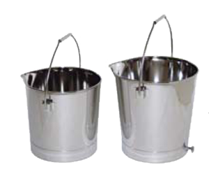 Buckets With Spouts (316L Stainless)
